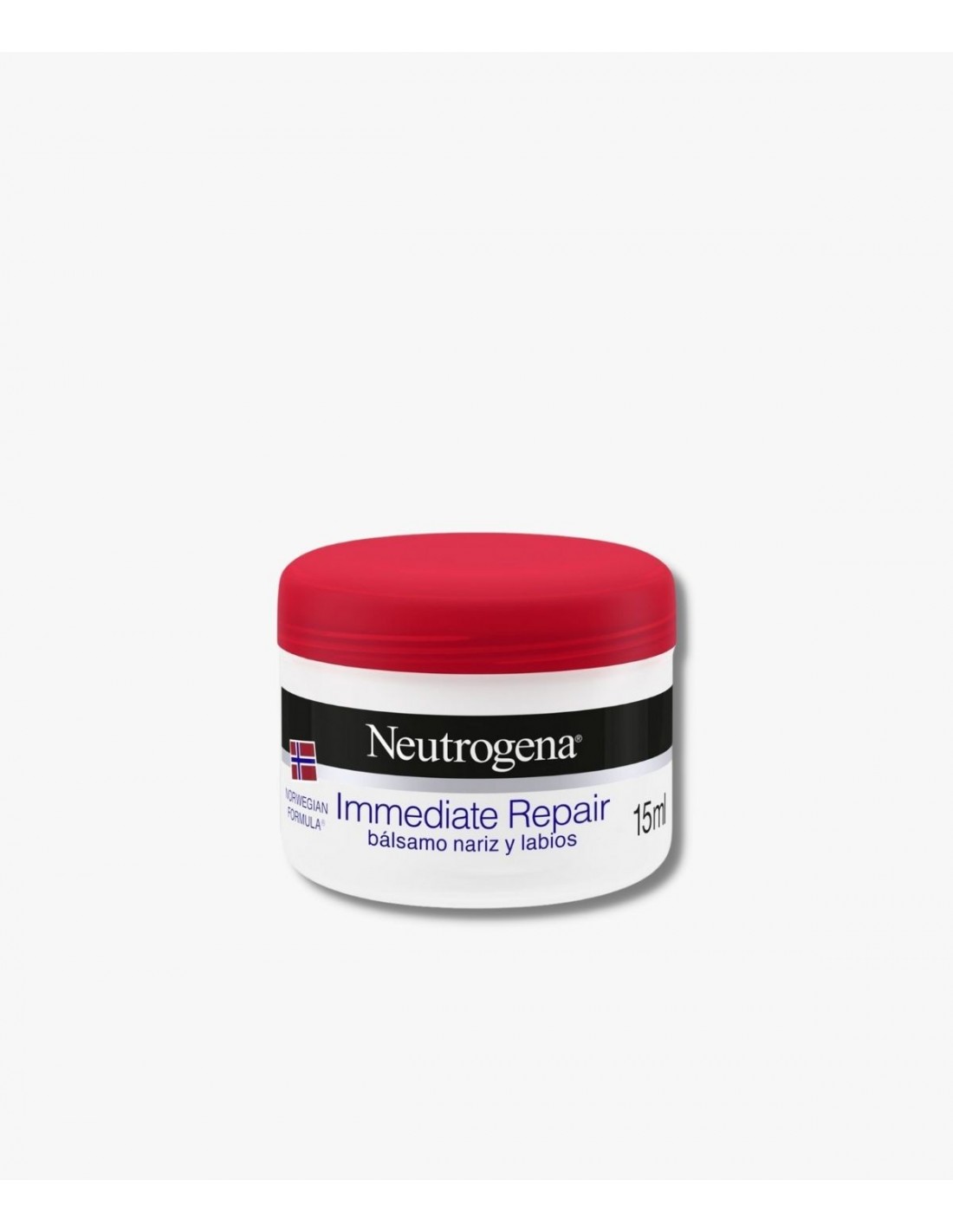 Neutrogena® Bálsamo Reparación Inmediata Nariz y Labios, 15 ml