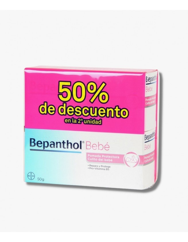 Crema Culito Bebe - Bepanthol Bebé Pomada Protectora con Pro-Vitamina B5 -  Crema para Irritaciones - Crema Pañal 